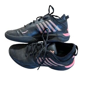 K-Swiss Hypercourt Supreme Mens Tennis Shoes Black Pink 06615-023-M Size 10.5